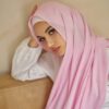 Baby Pink Chiffon Hijab
